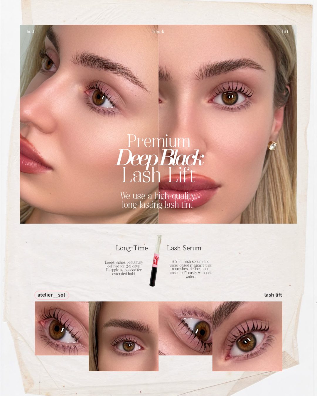 Long-time lash serum