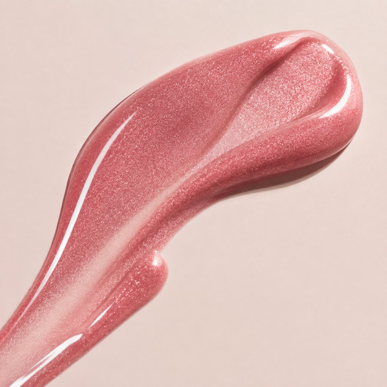 Glossy lip colour swatch